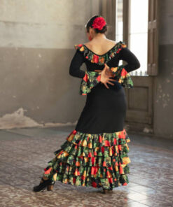 Falda Baile Flamenco Davedans Zagra