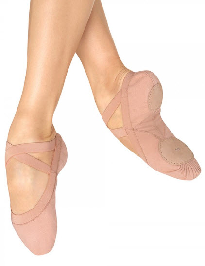 Cerdito George Bernard Trueno Bloch Pro Elastic Zapatillas Ballet para Comprar Online - Calzado Ballet