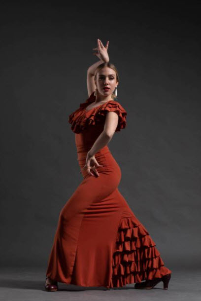 Falda Flamenco Español Davedans, Entre Puntas y Volantes