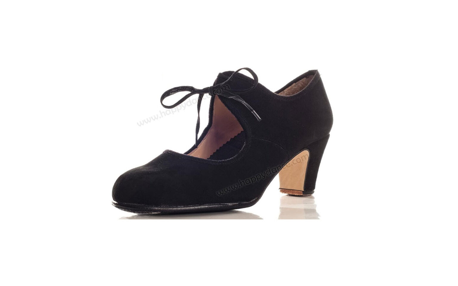 Zapatos De Baile Flamenco Happy Dance Amateur Cordón Para Comprar