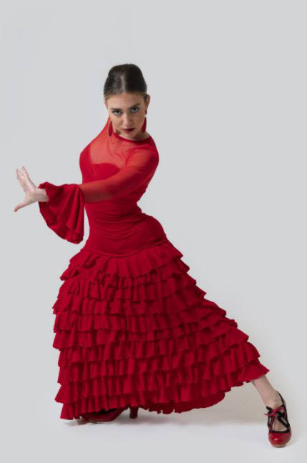 Vestido Flamenca Davedans Barletta para Comprar Online - Ropa Baile