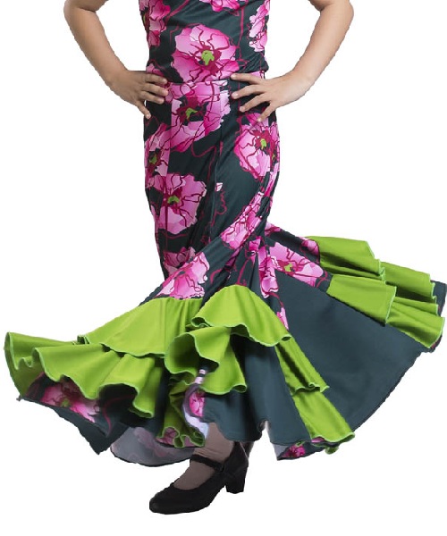 Falda Flamenco - Talla 4 a la 52: 129,95 €