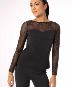 Camiseta Top Baile Salón/Latino Intermezzo FIAMA